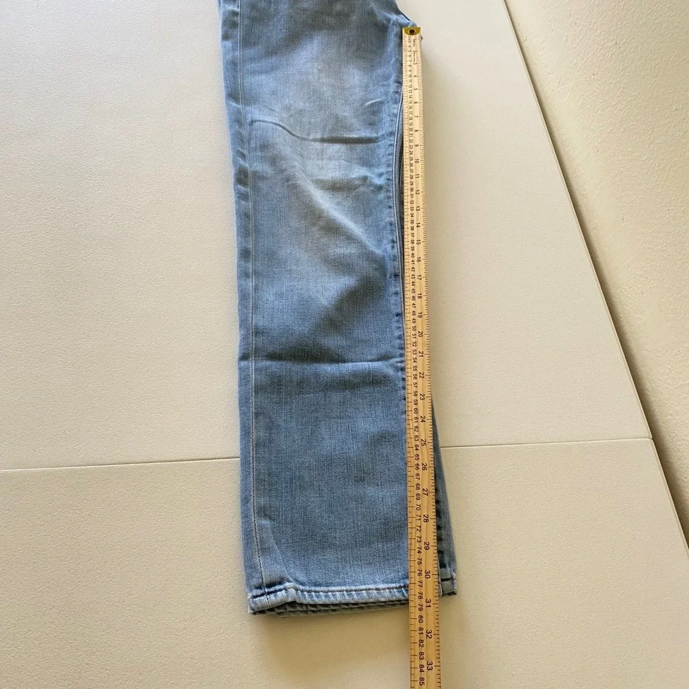 FRAME L'Homme Slim Finn Light Wash Blue Slim Fit Jeans Size 33 Lightweight Men's